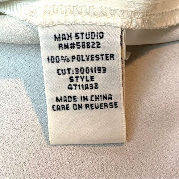 Max Studio Black Asymmetrical Side TankTop XS - Picture 11 of 11